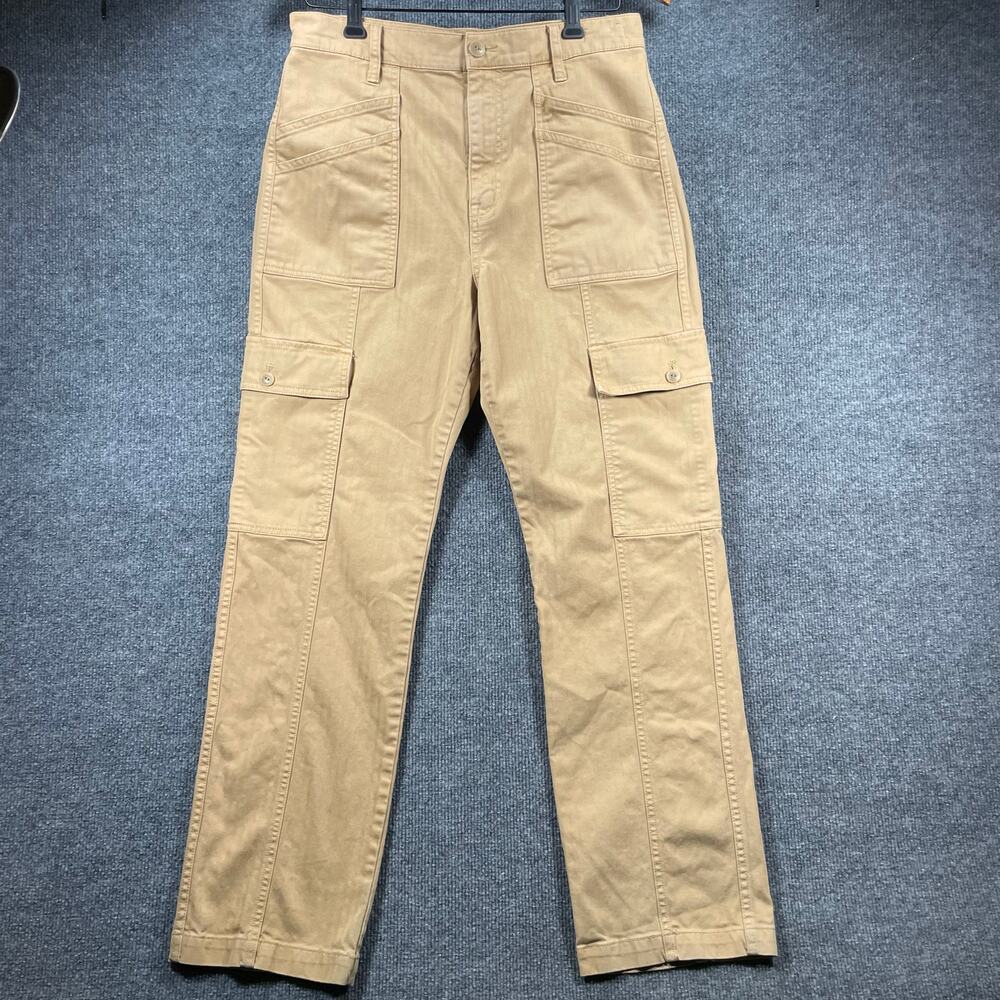 Madewell Tan Wide Leg Pants